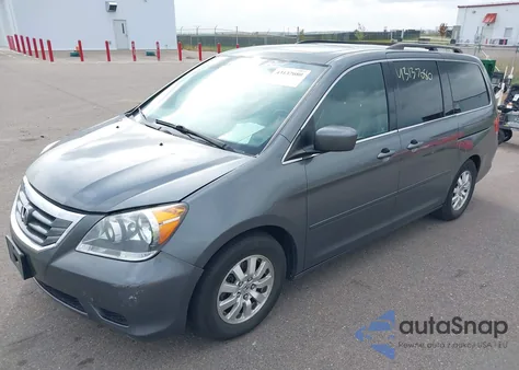 2010 Honda Odyssey Ex-L from USA, damaged, VIN 5FNRL3H62AB007818